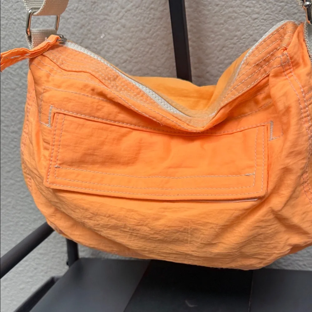 Old Navy Bright Orange Hobo/Crossbody Bag